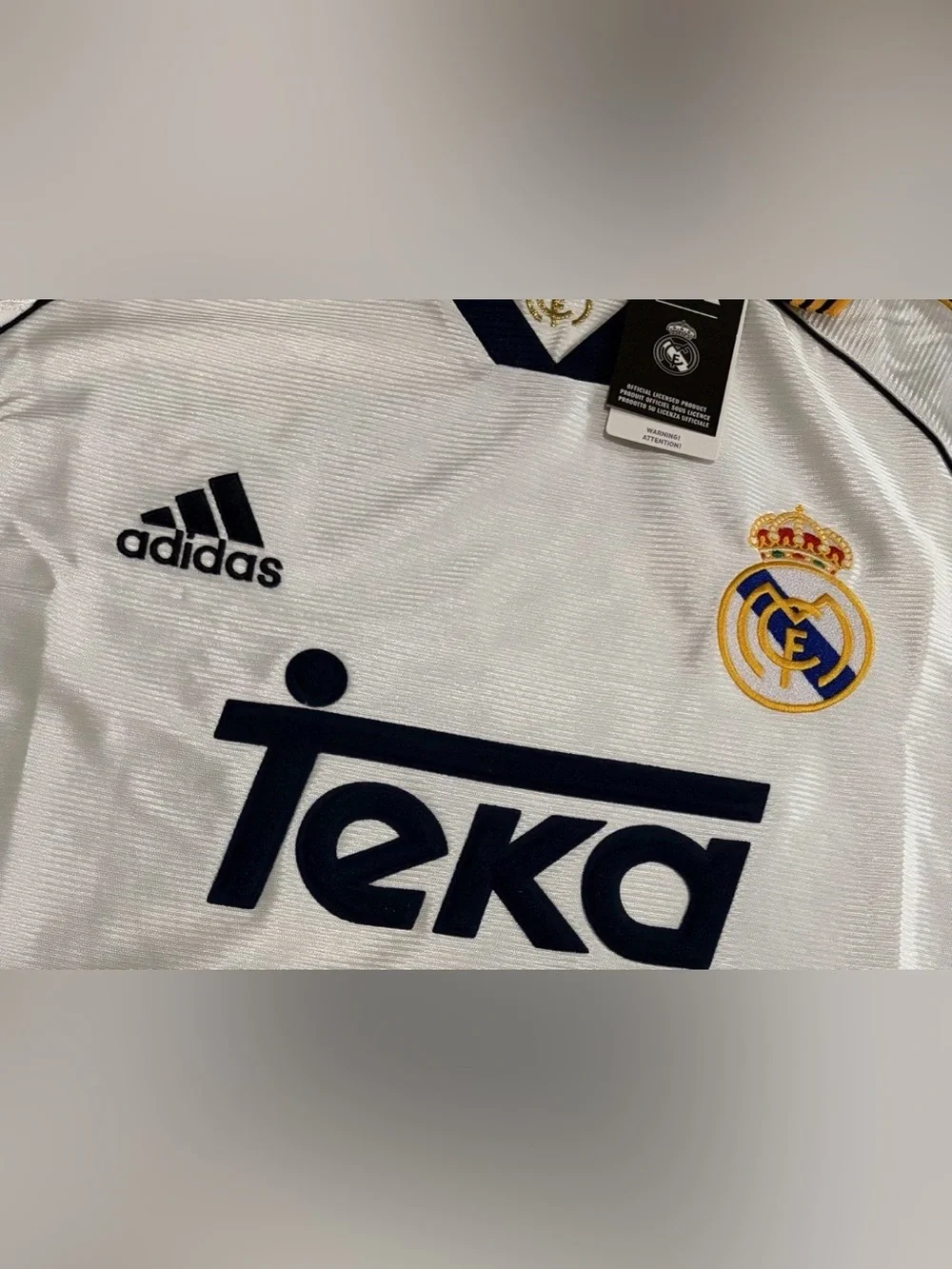 Adidas Authentic 1999/2000 Real Madrid Guti #14 Reissue JJ3801 Jersey Men’s Sz M